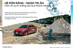 CÔNG BỐ GIẢI THƯỞNG CUỘC THI ẢNH: “HÈ RỘN RÀNG- NGÀN TRI ÂN” CÙNG HYUNDAI SƠN LA