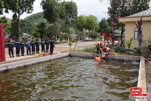 Mường La sẵn sàng cho diễn tập ứng phó bão lũ, tìm kiếm cứu nạn