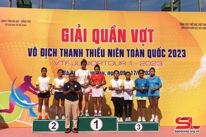 VĐV Sơn La đoạt thành tích cao tại Giải Quần vợt vô địch Thanh thiếu niên toàn quốc năm 2023