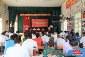 Hội nghị tiếp xúc cử tri trước Kỳ họp thứ 7 HĐND tỉnh khóa XV