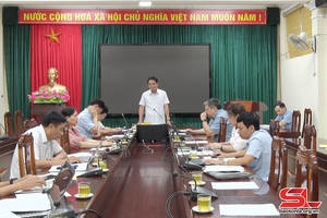 Kiểm tra tiến độ thi công các dự án trọng điểm tại huyện Mai Sơn