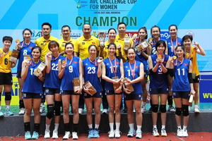 Đội tuyển bóng chuyền nữ Việt Nam vô địch AVC Challenger Cup châu Á 2023 và giành suất dự giải thế giới