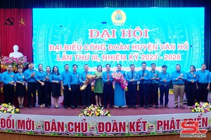 Đại hội đại biểu Công đoàn huyện Vân Hồ lần thứ III, nhiệm kỳ 2023-2028