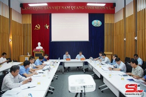 Ban Chỉ đạo quốc gia về phòng, chống thiên tai làm việc tại tỉnh Sơn La
