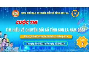 Kết quả tuần thứ nhất Cuộc thi tìm hiểu về chuyển đổi số tỉnh Sơn La năm 2023