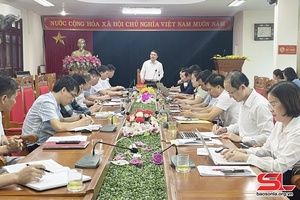 Đồng chí Phó Chủ tịch UBND tỉnh làm việc với UBND thành phố Sơn La
