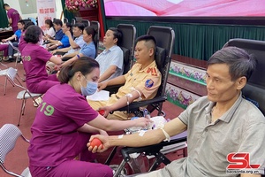 Ngày hội hiến máu tình nguyện huyện Mường La
