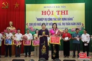 Hội thi “Nghiệp vụ công tác xây dựng Đảng” cho đội ngũ cấp ủy viên các xã, thị trấn năm 2023