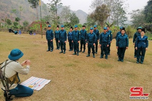 Thuận Châu nâng cao chất lượng huấn luyện dân quân, tự vệ