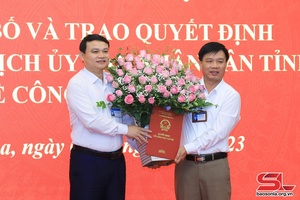 Hội nghị công bố quyết định về công tác cán bộ