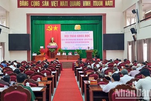 Vĩnh Long tổ chức hội thảo khoa học về Giáo sư, Viện sĩ Trần Đại Nghĩa