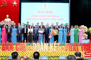 Đại hội Công đoàn tỉnh Sơn La lần thứ XV, nhiệm kỳ 2023-2028 thành công tốt đẹp