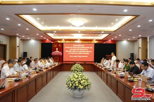 'Đoàn kiểm tra Ủy ban An toàn giao thông quốc gia làm việc tại tỉnh Sơn La