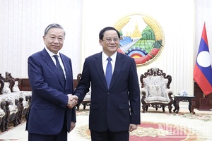 'Đẩy mạnh hợp tác toàn diện giữa Bộ Công an hai nước Việt Nam-Lào