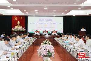 Hội nghị lấy phiếu tín nhiệm đối với các đồng chí Ủy viên Ban Thường vụ Tỉnh ủy