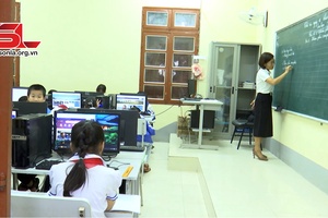 Chuyển đổi số trong trường học ở Bắc Yên
