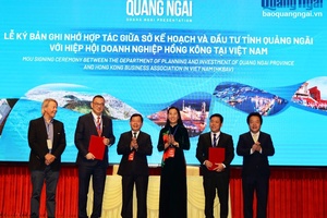 Quảng Ngãi sẵn sàng hợp tác quốc tế, thu hút đầu tư
