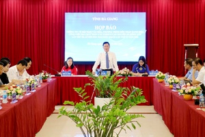 Họp báo thông tin về các sự kiện văn hóa quan trọng của tỉnh Hà Giang