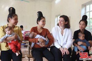Thứ trưởng phụ trách đối tác vì đổi mới sáng tạo, Bộ các vấn đề toàn cầu Canada thăm huyện Thuận Châu