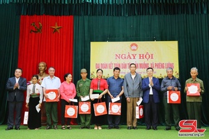 Ngày hội đại đoàn kết toàn dân tộc tại xã Phiêng Luông