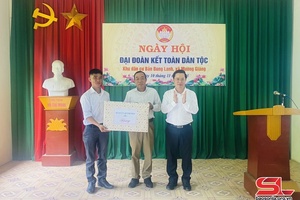 Ngày hội Đại đoàn kết dân tộc bản Bung Lanh 