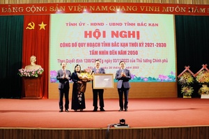 Công bố Quy hoạch tỉnh Bắc Kạn thời kỳ 2021 - 2030 tầm nhìn đến năm 2050