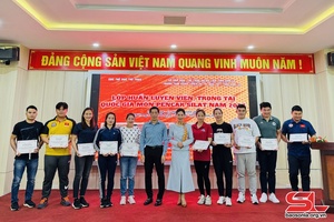 Bế mạc lớp huấn luyện viên, trọng tài quốc gia môn Pencak Silat năm 2023