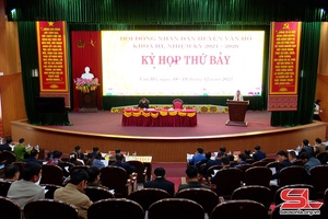  Kỳ họp thứ bảy HĐND huyện Vân Hồ khóa III, nhiệm kỳ 2021 - 2026
