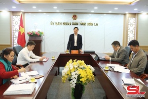 Chủ tịch UBND tỉnh làm việc với các sở, ngành và công dân