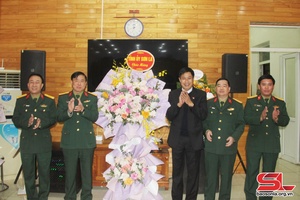 Đồng chí Bí thư Tỉnh ủy chúc mừng Ngày thành lập Quân đội Nhân dân Việt Nam