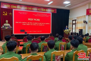 Tư vấn, hướng nghiệp cho chiến sĩ công an nghĩa vụ