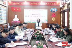 Giao ban công tác báo chí tháng 12