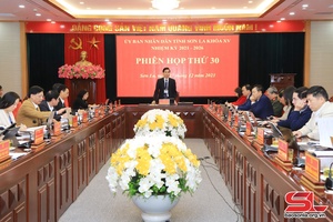 Phiên họp thứ 30, UBND tỉnh khóa XV