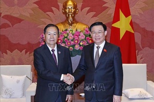 Quốc hội Việt Nam sẵn sàng hợp tác, chia sẻ kinh nghiệm với Quốc hội Lào