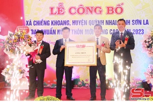  Chiềng Khoang và Chiềng Bằng đạt chuẩn xã nông thôn mới nâng cao năm 2023