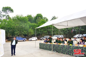 Tư lệnh Quân khu 2 kiểm tra quy hoạch đất xây dựng doanh trại Ban CHQS huyện, thành phố 