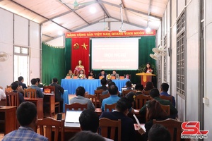 Tổ đại biểu HĐND tỉnh tiếp xúc cử tri xã Mường Cai