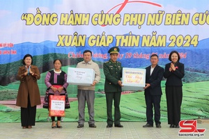 Chương trình “Đồng hành cùng phụ nữ biên cương” Xuân Giáp Thìn 2024