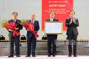 Công bố Quy hoạch tỉnh Hòa Bình thời kỳ 2021 – 2030, tầm nhìn đến năm 2050
