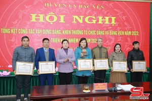 Huyện ủy Bắc Yên tổng kết công tác xây dựng Đảng