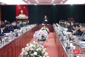 Ban Thường vụ Tỉnh ủy thảo luận và quyết định một số nội dung quan trọng