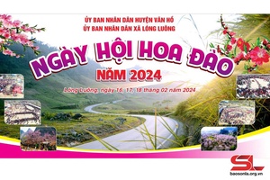 Ngày hội hoa đào xã Lóng Luông năm 2024 sẽ diễn ra từ ngày 16 – 18/2