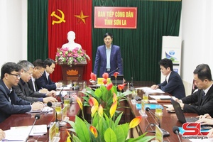 Đồng chí Bí thư Tỉnh ủy tiếp công dân định kỳ tháng 2/2024