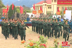 Mộc Châu ra quân huấn luyện năm 2024