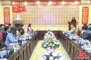 Liên hiệp các Hội Khoa học và kỹ thuật tỉnh làm việc với huyện Mộc Châu