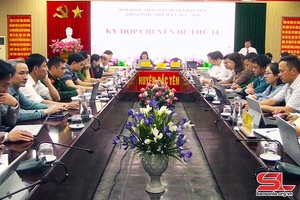 Kỳ họp chuyên đề thứ 14, HĐND huyện Bắc Yên