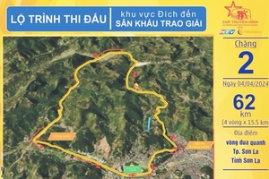Tại Sơn La sẽ diễn ra chặng 2 Cuộc đua xe đạp toàn quốc tranh Cúp Truyền hình thành phố Hồ Chí Minh