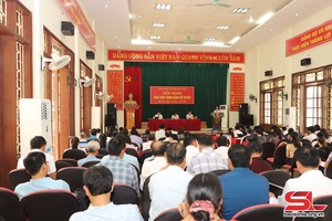 Hội nghị Ban Chấp hành Đảng bộ huyện Mai Sơn