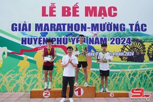Sôi động Giải chạy Marathon - Mường Tấc huyện Phù Yên lần thứ nhất