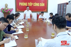 ' Đồng chí Bí thư Thành ủy tiếp công dân định kỳ tháng 4